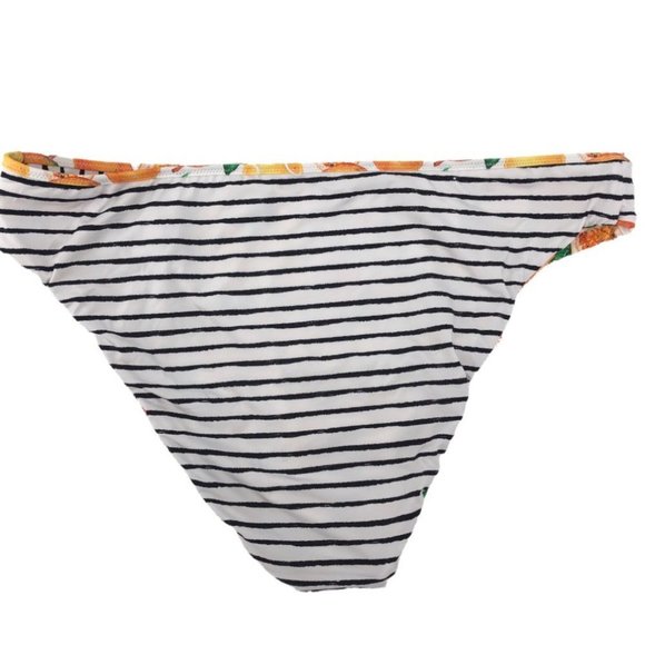 Nanette Lepore Tutti Fruitti Charmer Reversible Bikini Bottoms NWT Sz 14 - Picture 8 of 13